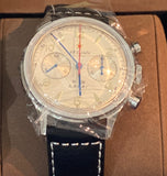 New 40mm Sea-Gull "1963" Official Original Genuine Air Force pilot Manual Wind Chronograph Mechanical watch. Calibre:ST1901. Model: 819.87.1963