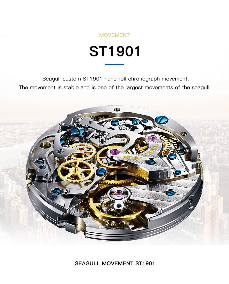 St1901 best sale seagull movement