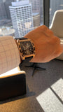 Faioki Tourbillon Style "The Original" Skeleton Automatic watch 45mm long 40mm wide