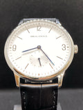 Sea-Gull 12,3,9 hour index with 6 o'clock seconds sub-dial complication. Waterproof and Sapphire manual wind Watch 819.17.6004
