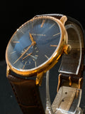 SeaGull manual wind, Ultra thin case, Blue dial with seconds subdial 519.32.6020