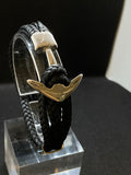 Leather band with Anchor shape buckle