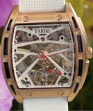 Faioki Tourbillon Style "Virgo" Skeleton Automatic watch 45mm long 40mm wide