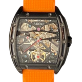 Faioki Tourbillon Style "Orange Tree" Skeleton Automatic watch 45mm long 40mm wide