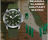 New Sea-Gull military sports  automatic mechanical waterproof watch Model : 811.93.6106 Movement :ST2500