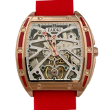 Faioki Tourbillon Style "Spitfire" Skeleton Automatic watch 45mm long 40mm wide