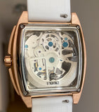 Faioki Tourbillon Style "Virgo" Skeleton Automatic watch 45mm long 40mm wide