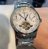 Sea-Gull Automatic Mechanical Watch  with day date, Sapphire glass with stainless Steel Band M162S