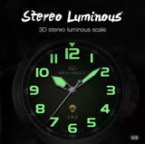 New Sea-Gull military sports  automatic mechanical waterproof watch Model : 811.93.6106 Movement :ST2500