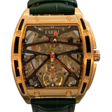 Faioki Tourbillon Style "The Golden Tree" Skeleton Automatic watch 45mm long 40mm wide