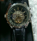 JARAGAR Tourbillon style Automatic Watch with date month Sub-dials. 48mm
