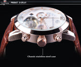 FORSINING  Tourbillon style Luxury  Men Business Automatic Watch 46mm