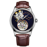 Genuine Tourbillon Luxury Watch with Angelitic figurese. 42mm