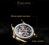 Genuine Tourbillon Luxury Watch with Angelitic figurese. 42mm