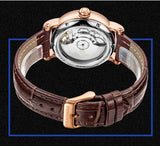 Sea-Gull Automatic with dual time. Six o'clock Flywheel complication 50m Calibre ST2510 Model :819.11.6041