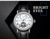 Sea-Gull Automatic with dual time. Six o'clock Flywheel complication 50m Calibre ST2510 Model :819.11.6041