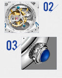 Sea-Gull Automatic mechanical watch with Tourbillon , day and date complication. Calibre: ST8004ZS Model: 818901