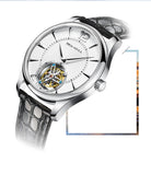 SEA-GULL manual mechanical watch with Tourbillon in white or black dial  Calibre : ST8240  Model : 818.27.8810 (Black) 818.17.8810 (White)