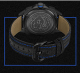 Sea-Gull Automatic with date complication. Luminous hour marker 42mm.  Calibre : ST2130  Model : 831.22.6057H (Blue) 831.22.6058 (Red)