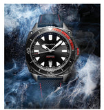 Sea-Gull Automatic with date complication. Luminous hour marker 42mm.  Calibre : ST2130  Model : 831.22.6057H (Blue) 831.22.6058 (Red)