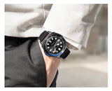 Sea-Gull Automatic with date complication. Luminous hour marker 42mm.  Calibre : ST2130  Model : 831.22.6057H (Blue) 831.22.6058 (Red)