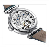 SEA-GULL manual mechanical watch with Tourbillon in floral design Calibre : ST8000 Model : 713.18.8100L (white dial) 713.38.8100L (blue dial)