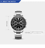 SeaGull  ST 19 Chronograph watch Calibre : ST1901 Model : 816.22.6088