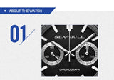 SeaGull  ST 19 Chronograph watch Calibre : ST1901 Model : 816.22.6088