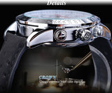 FORSINING Automatic Tourbillon style with day date month. Model : GMT1170-3