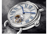 SEA-GULL manual mechanical watch with Tourbillon complication with Roman numerals Calibre : ST8000 Model : 818.11.6036 (White) and 718.11.6032L( Blue)