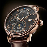 BORMAN automatic watch with Day, Date Month. Model: BORMAN14008