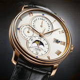 BORMAN automatic watch with Day, Date Month. Model: BORMAN14008