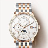 BORMAN automatic watch with Day, Date Month. Model: BORMAN14008