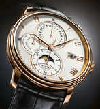 BORMAN automatic watch with Day, Date Month. Model: BORMAN14008