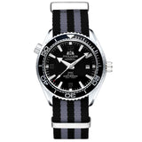 PAULAREIS The Spy watch -Self Wind Mechanical watch with famous 007 Canvas Strap