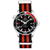 PAULAREIS The Spy watch -Self Wind Mechanical watch with famous 007 Canvas Strap