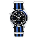 PAULAREIS The Spy watch -Self Wind Mechanical watch with famous 007 Canvas Strap