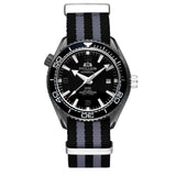 PAULAREIS The Spy watch -Self Wind Mechanical watch with famous 007 Canvas Strap