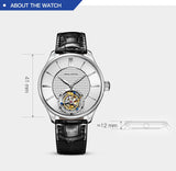 SEA-GULL manual mechanical watch with Tourbillon complication. Calibre : ST8260 Model : 818.860