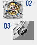 SEA-GULL manual mechanical watch with Tourbillon complication. Calibre : ST8260 Model : 818.860