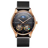 Bestdon Automatic Tourbillon style double open heart watch Model : BD7140G