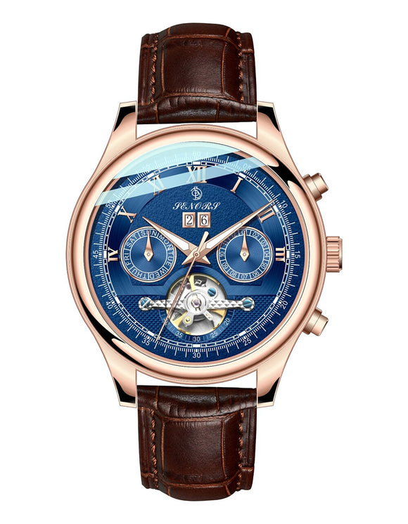 SENORS Luxury men's classic waterproof Mechanical watch