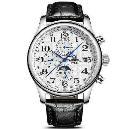 CARNIVAL Classic gentlemen's self wind watch  with sapphire crystal dial 39mm