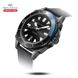 Sea-Gull Automatic with date complication. Luminous hour marker 42mm.  Calibre : ST2130  Model : 831.22.6057H (Blue) 831.22.6058 (Red)