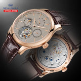 Sea-Gull manual-wind mechanical watch with Tourbillon Sun Moon and date complication. Calibre: ST8007 Model:518.937