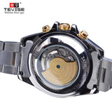 TEVISE Tourbillon srtyle Green Dial Business Sport Wrist Watch