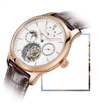 Sea-Gull manual-wind mechanical watch with Tourbillon Sun Moon and date complication. Calibre: ST8007 Model:518.937