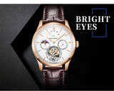 Sea-Gull manual-wind mechanical watch with Tourbillon Sun Moon and date complication. Calibre: ST8007 Model:518.937