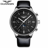 GUANQIN Chronograph Quartz movement Model : GQ12003