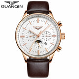 GUANQIN Chronograph Quartz movement Model : GQ12003